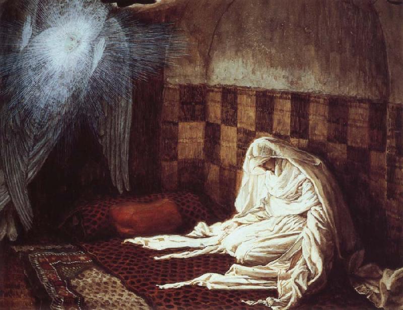 James Tissot The Annunciation oil painting image